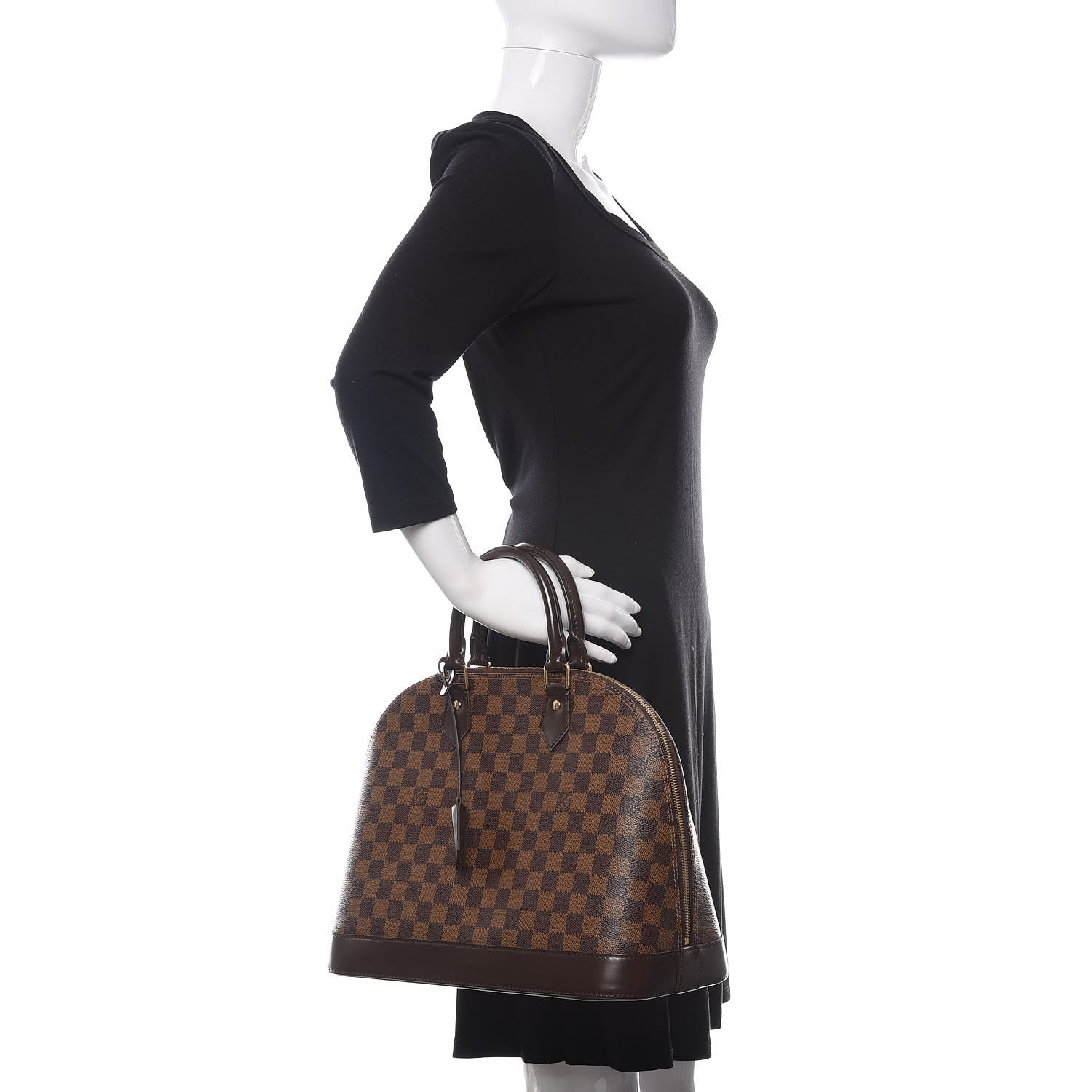 Louis Vuitton Damier Ebene Alma MM 2 of 9