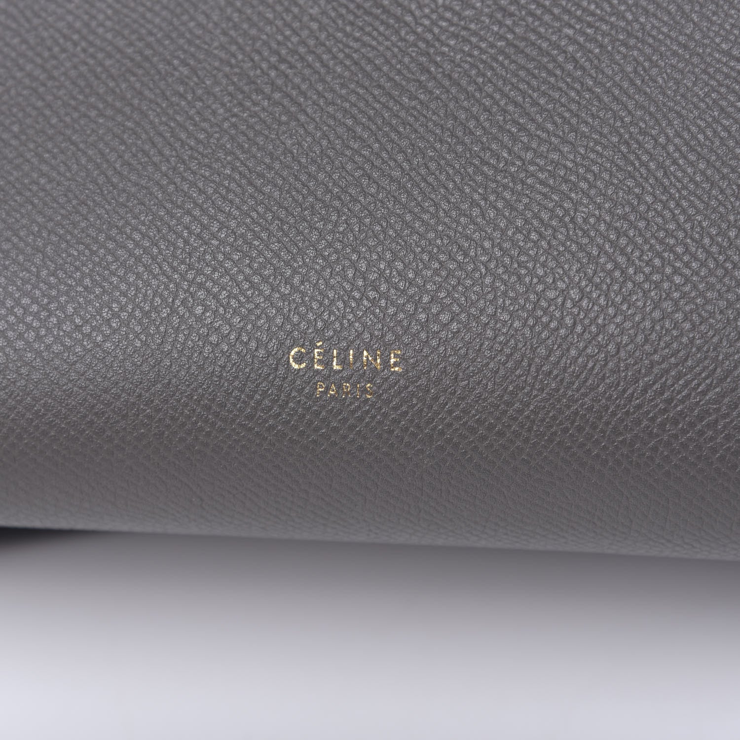 Celine Grained Calfskin Nano Belt Bag Grey 6 of 10