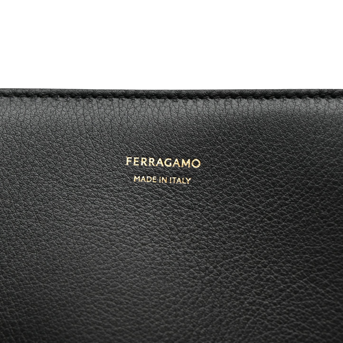 Calfskin Small Hug Bag Black