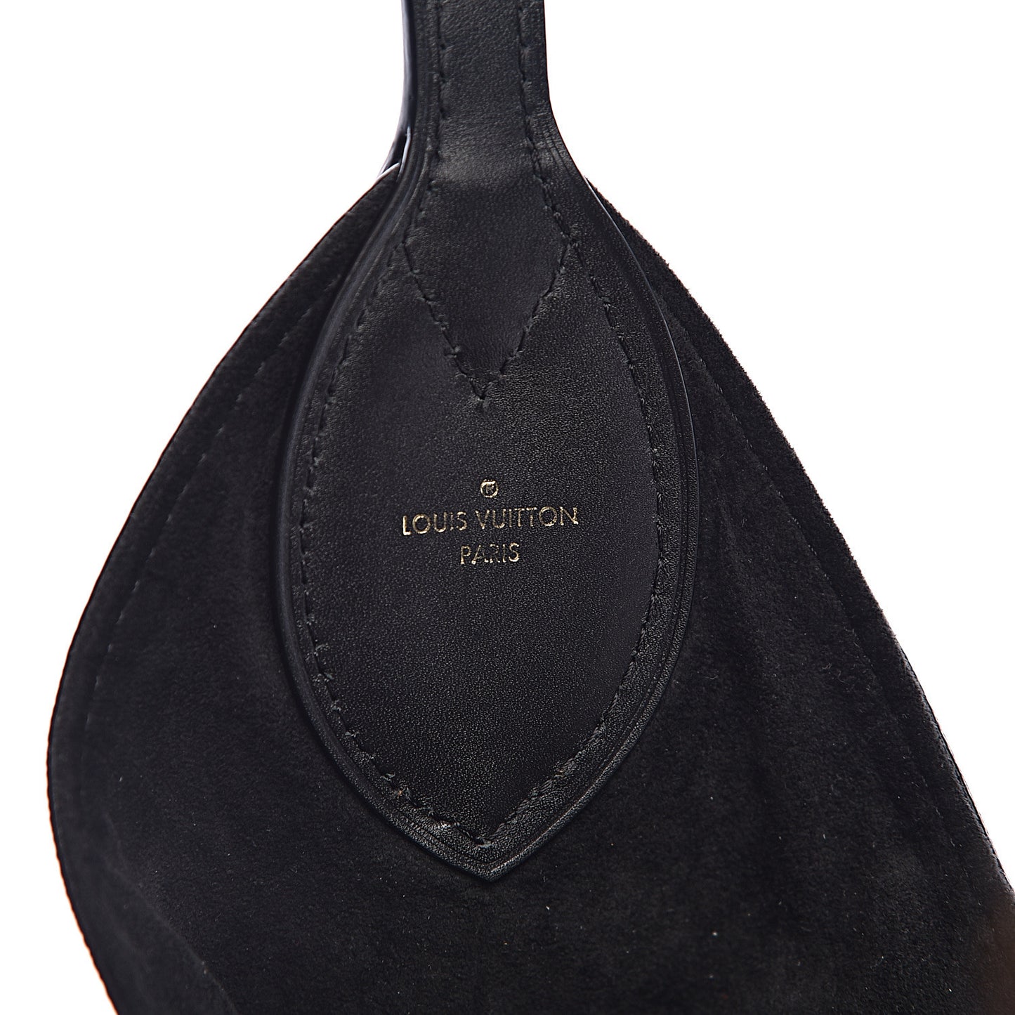 Monogram Flower Hobo Black