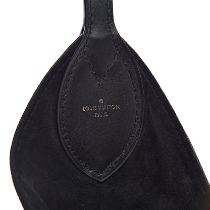 Louis Vuitton Monogram Flower Hobo Black 6 of 9