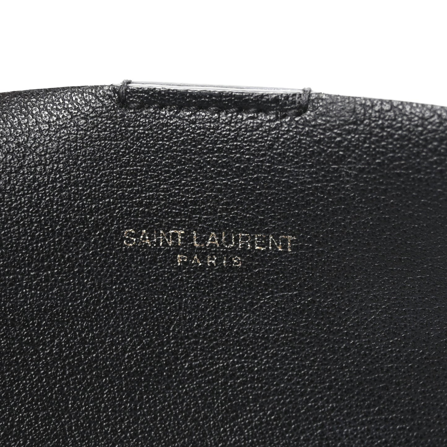 Calfskin Large Shopping Tote Black