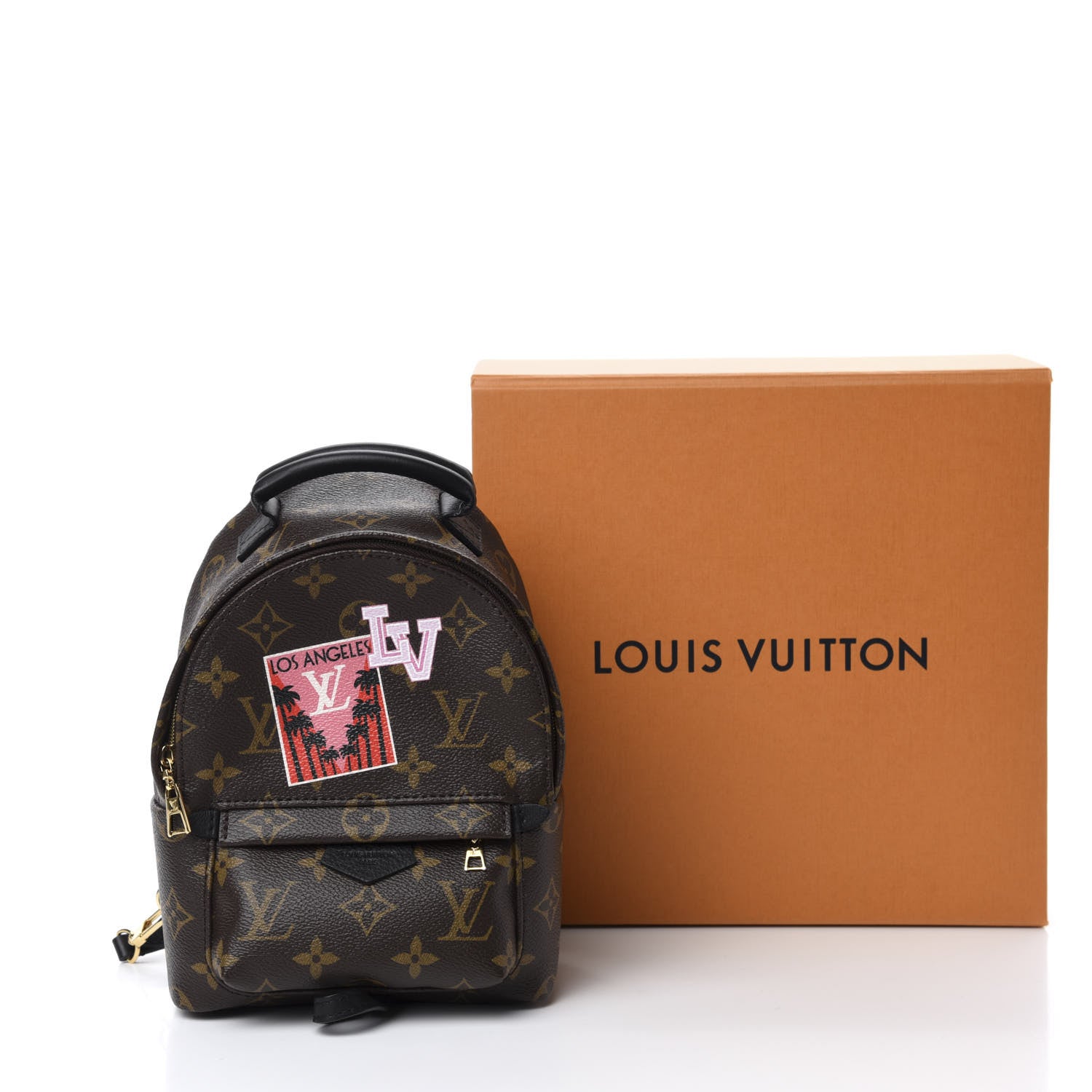 Louis Vuitton Monogram My World Tour Palm Springs Backpack Mini 10 of 10