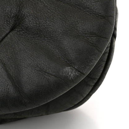 Chanel Iridescent Calfskin Glint Flap Black 11 of 13