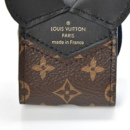 Louis Vuitton Monogram Cat Earphones Case Black 3 of 4