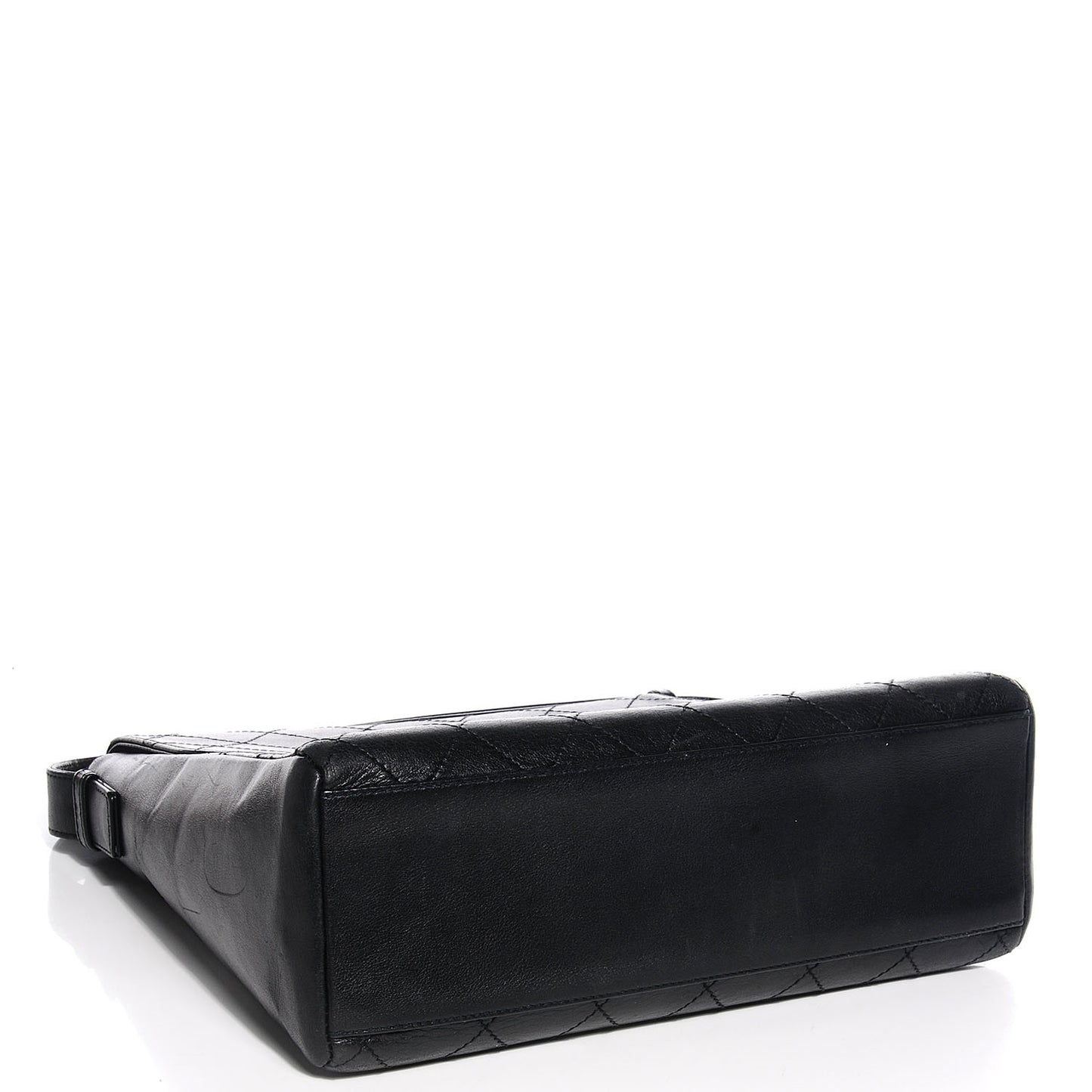 Lambskin Medium Flap Bag Black
