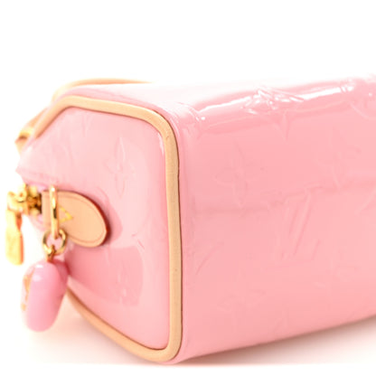 Louis Vuitton Vernis Monogram Nano Speedy Mochi Pink 8 of 9