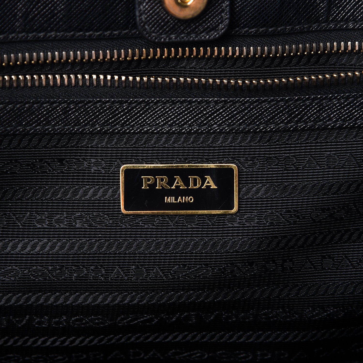 Prada Saffiano Lux Large Tote Black 6 of 21