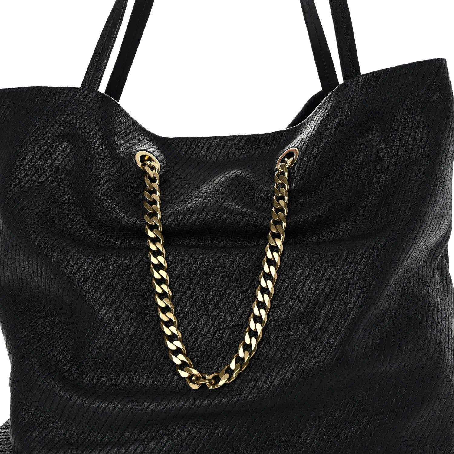 Lanvin Lambskin Quilted Carry Me Tote Black 7 of 10