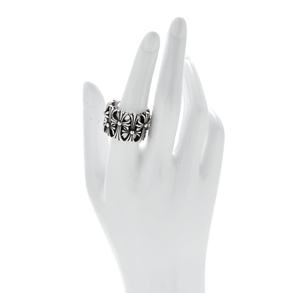 Chrome Hearts Sterling Silver Cemetery Cross Ring 61 9.5 2 of 7