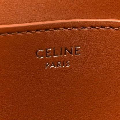 Celine Smooth Calfskin Tabou Clutch On Strap Tan 6 of 12