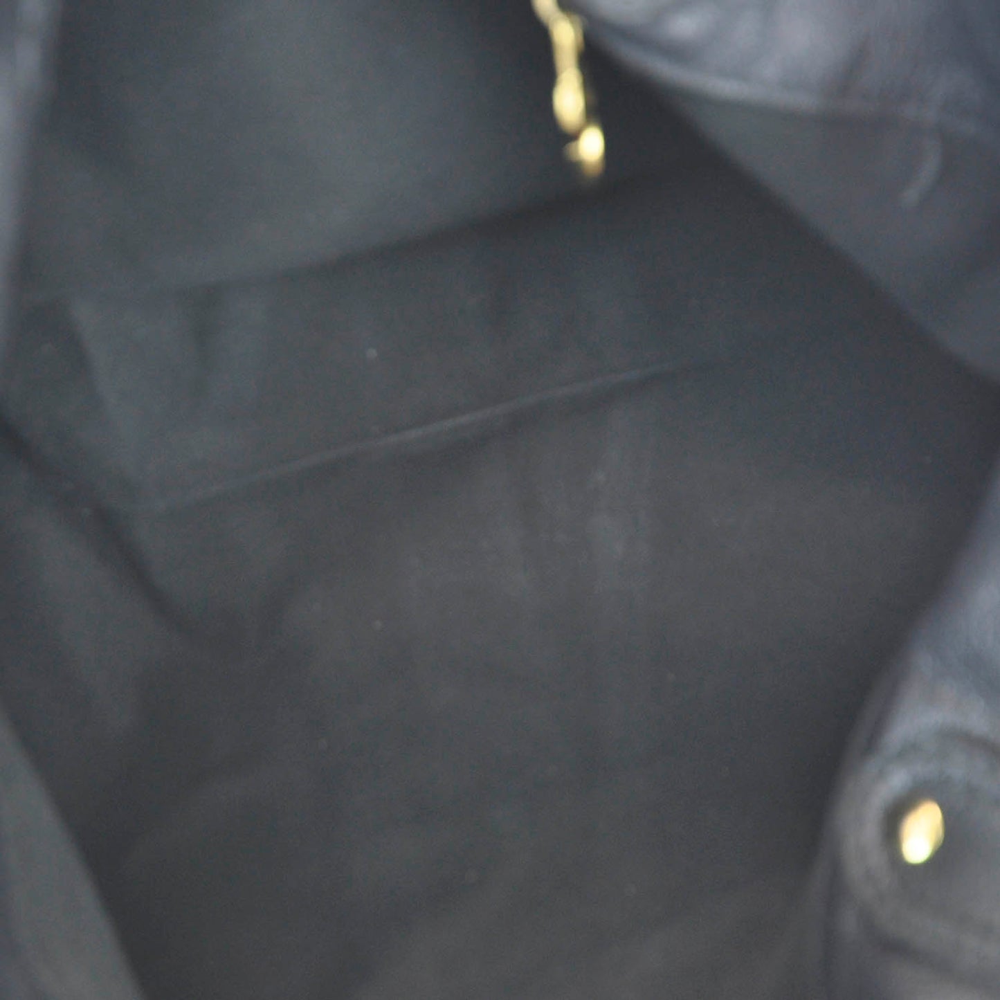 Leather Catch Hobo Black