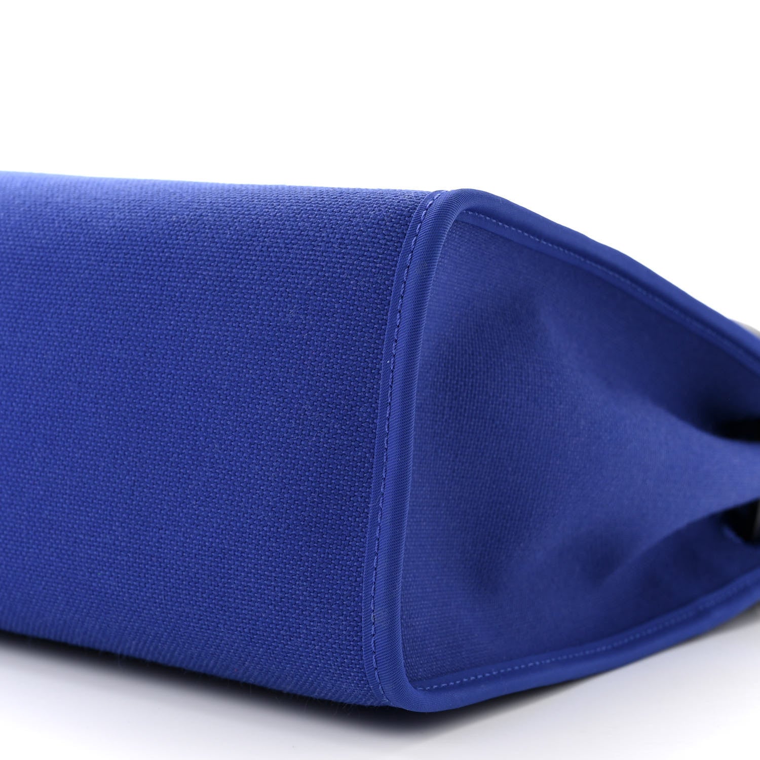 Hermes Vache Hunter Toile Herbag Zip 31 PM Bleu Electrique Bleu Indigo 11 of 14