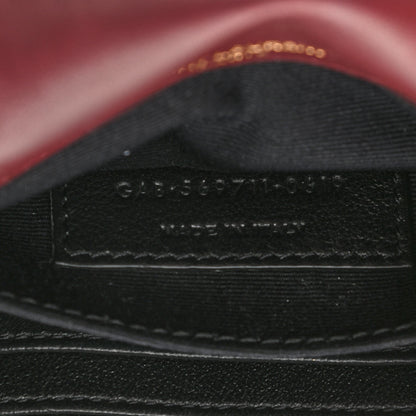Saint Laurent Lambskin Monogram Jamie Belt Bag Red 8 of 13