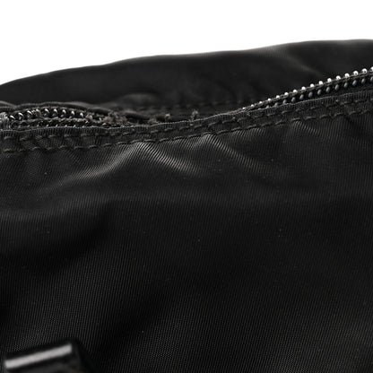 Prada Re-Nylon Vela Saffiano Pocket Double Zip Shoulder Bag Black 11 of 11