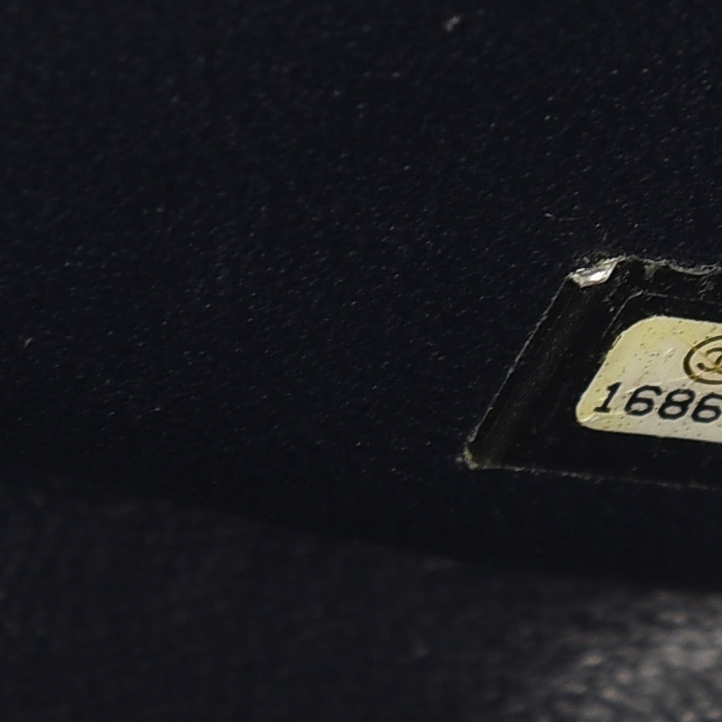 Lambskin Quilted Jumbo Double Flap Navy
