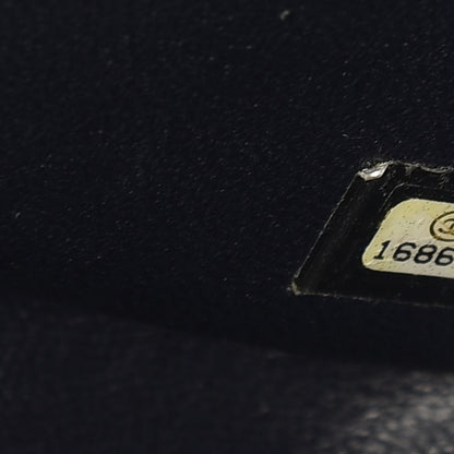 Chanel Lambskin Quilted Jumbo Double Flap Navy 8 of 14