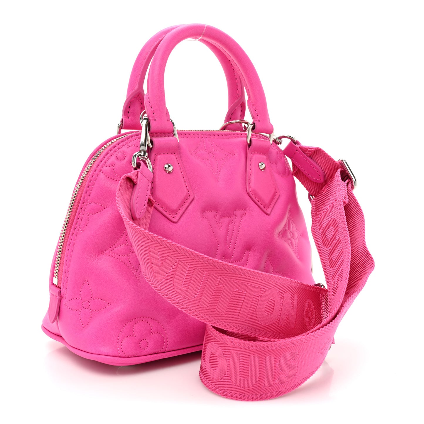 Calfskin Bubblegram Alma BB Rose Miami