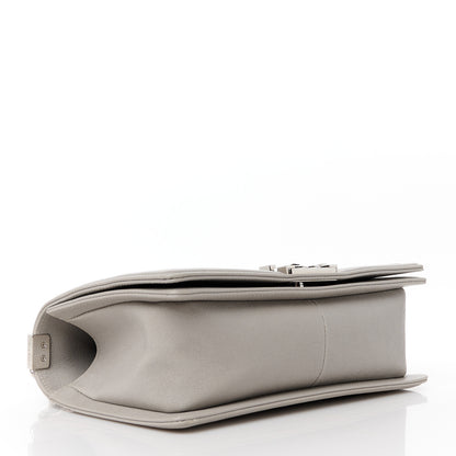 Chanel Caviar Quilted Medium Boy Flap Grey 4 of 11