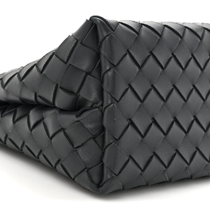 Bottega Veneta Nappa Intrecciato Small Andiamo With Chain Shoulder Bag Deep Blue 9 of 13