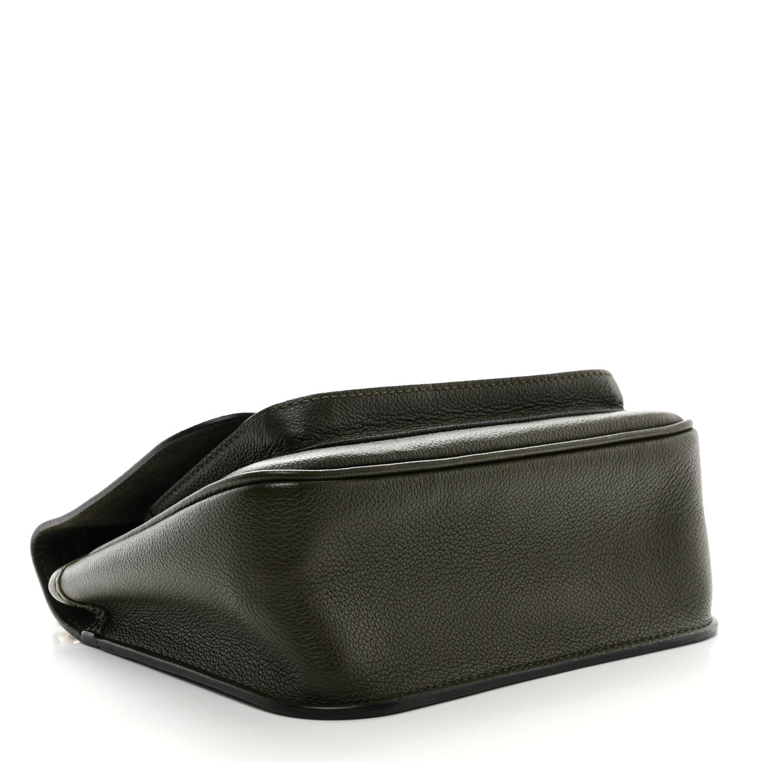 Louis Vuitton Grained Calfskin Lockme Chain Bag PM Kaki 4 of 9