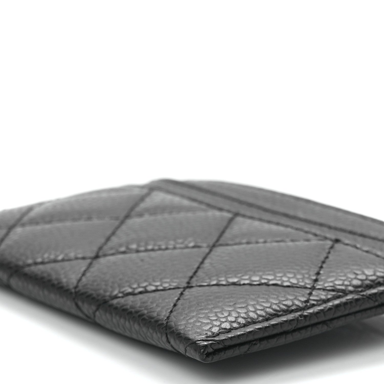 Chanel Caviar Quilted Card Holder Black 12 of 13