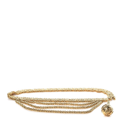 Chanel Multi Strand Chain Belt Gold 1 of 8