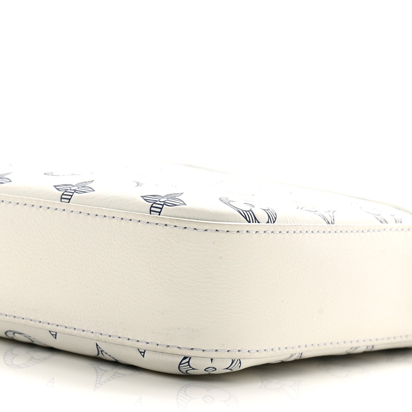 Monogram Shadow G65 Trio Messenger White