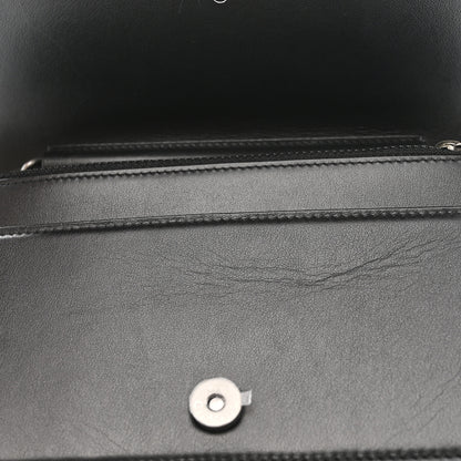 Chanel Caviar Quilted Boy Wallet On Chain WOC Black 12 of 12