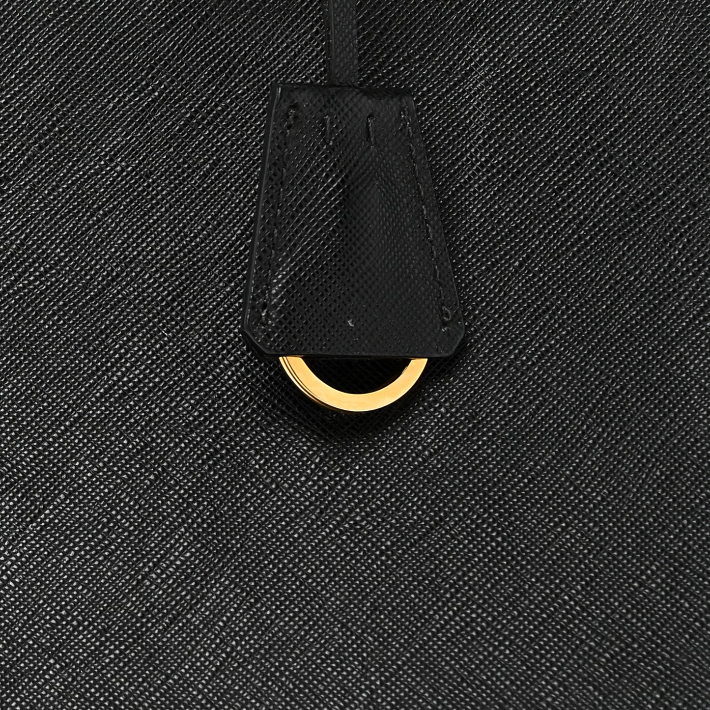 Saffiano Lux Large Tote Black