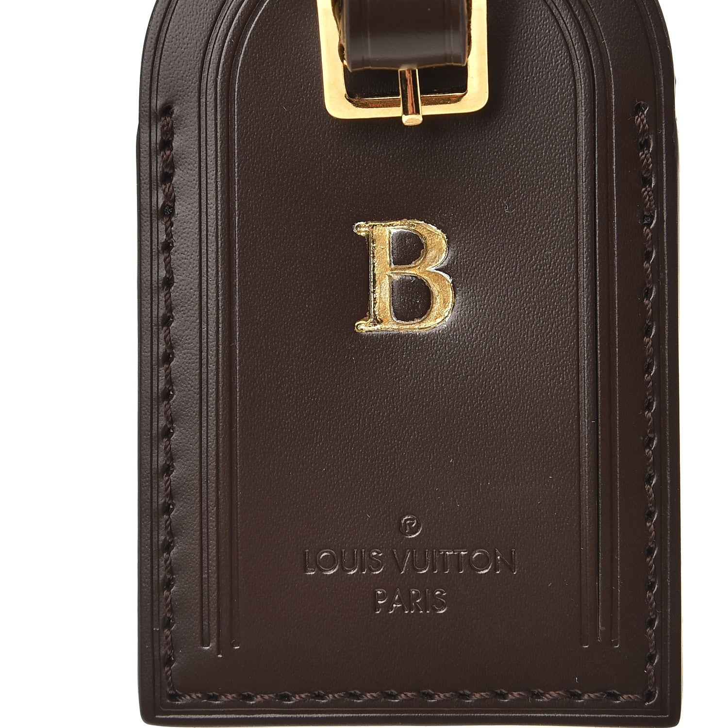 Louis Vuitton Calfskin Luggage Tag Ebene 3 of 3