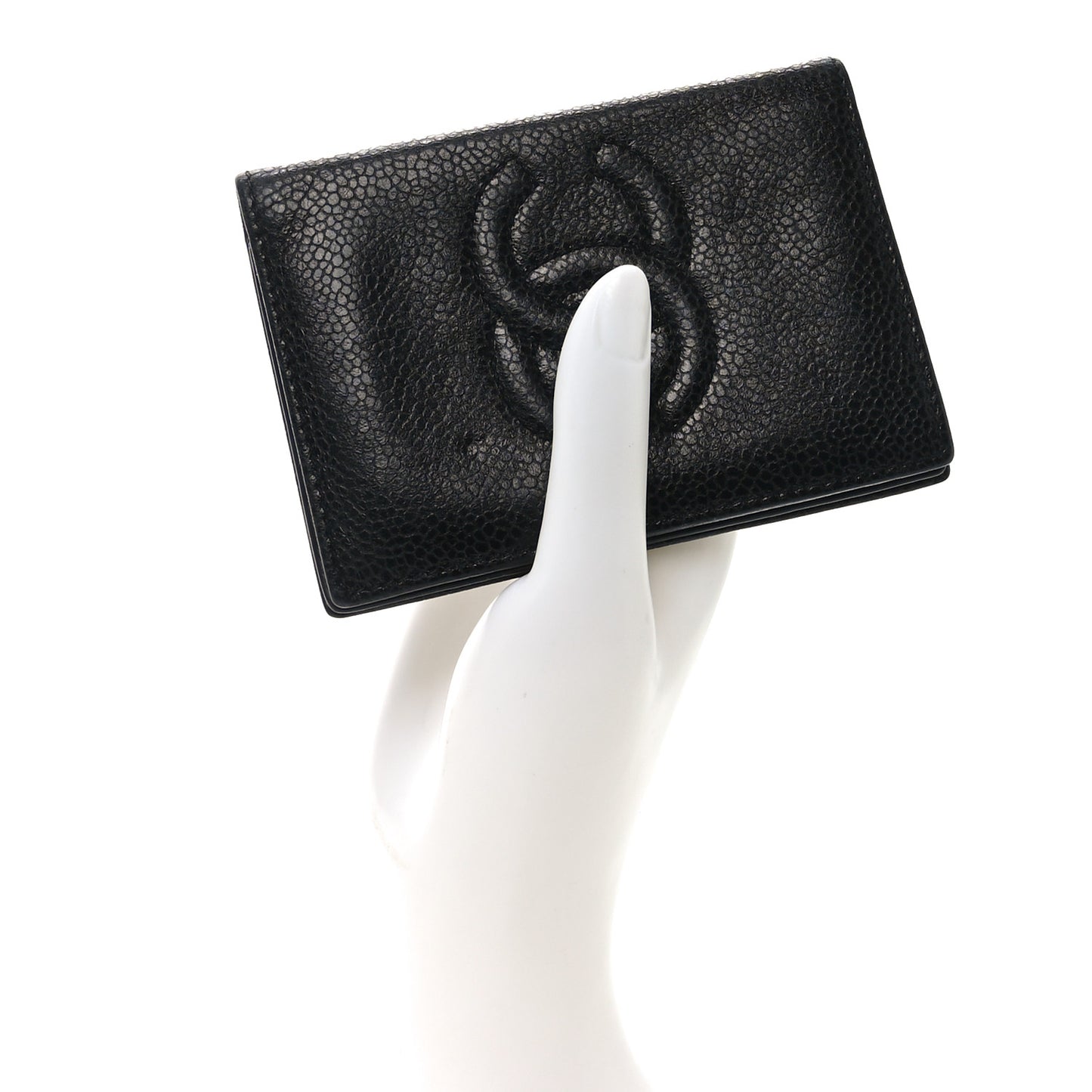 Caviar Timeless CC Card Holder Wallet Black
