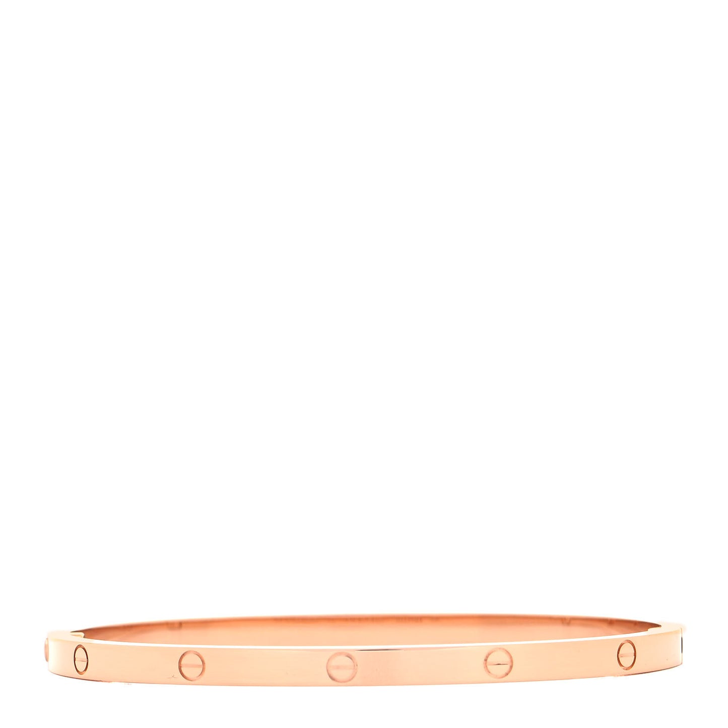 18K Pink Gold Small LOVE Bracelet 17