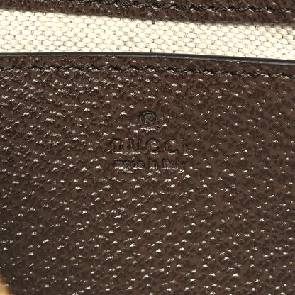 Gucci GG Supreme Monogram Textured Dollar Calfskin Mini Ophidia Chain Bag Beige Ebony 6 of 11