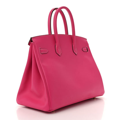 Hermes Epsom Birkin 35 Rose Tyrien 3 of 10