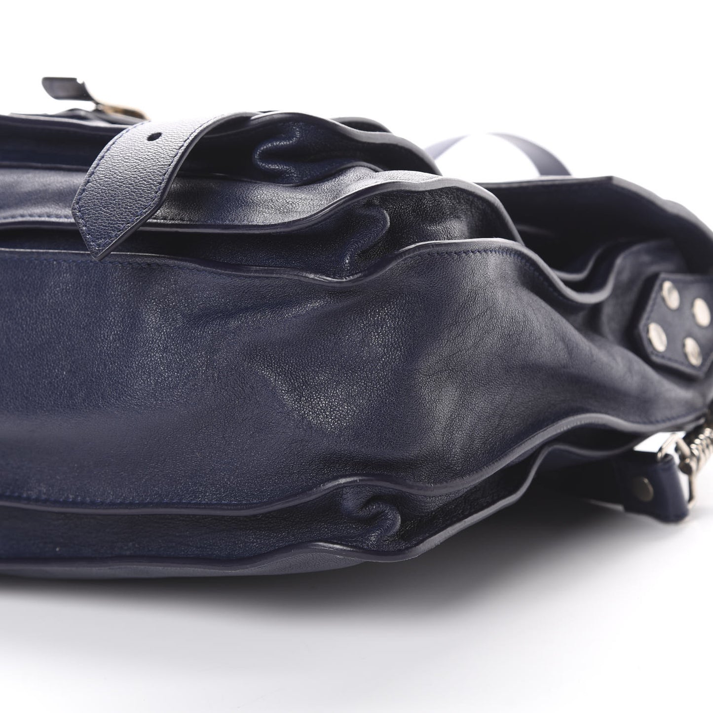 Lambskin Medium PS1 Satchel Midnight