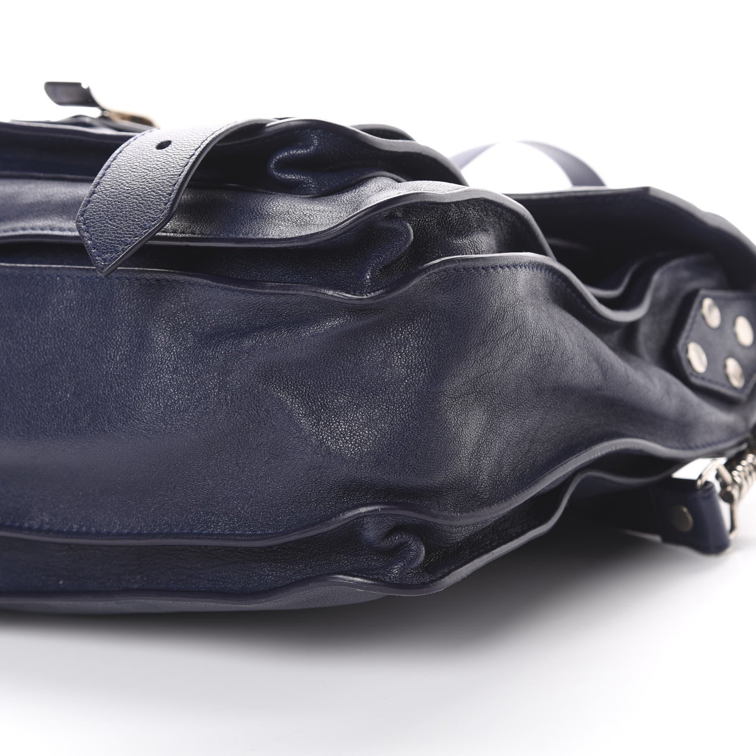 Proenza Schouler Lambskin Medium PS1 Satchel Midnight 10 of 14