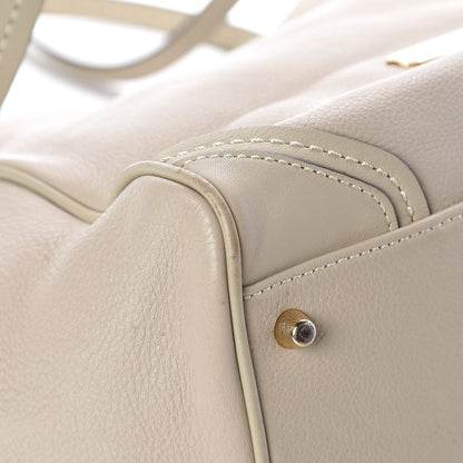 Burberry Grainy Calfskin Small Canterbury Tote Beige 7 of 18
