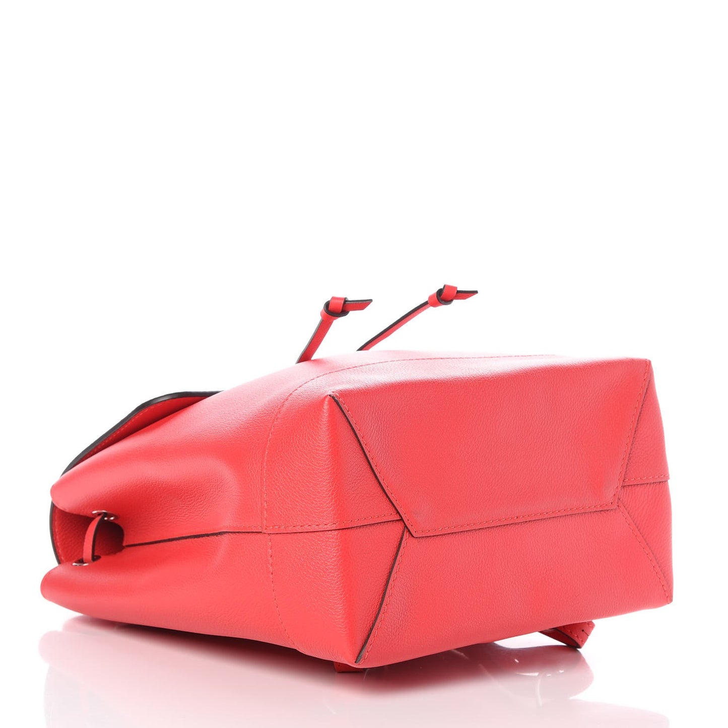 Soft Calfskin Lockme Backpack Poppy