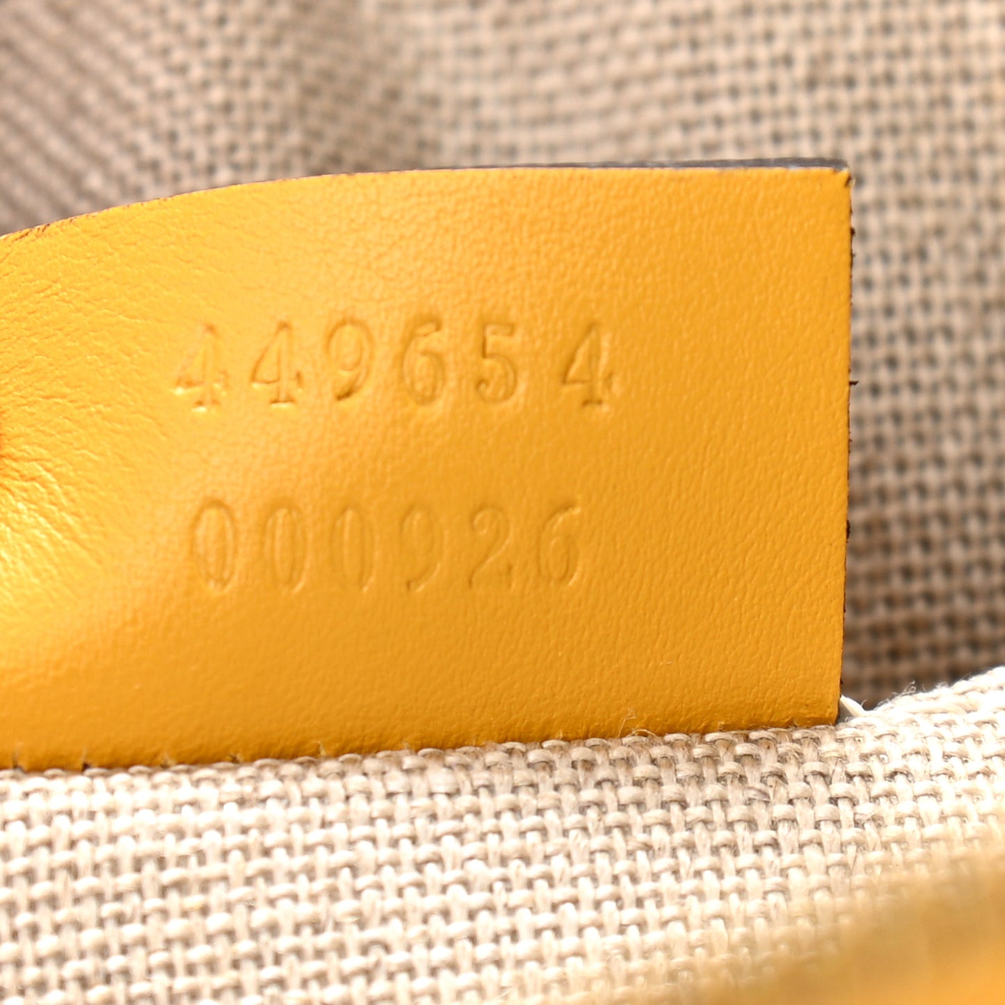 Soft Microguccissima Mini Dome Bag New Buttercup