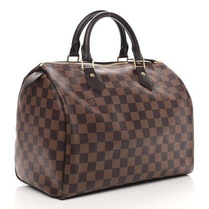 Louis Vuitton Damier Ebene Speedy 30 2 of 7