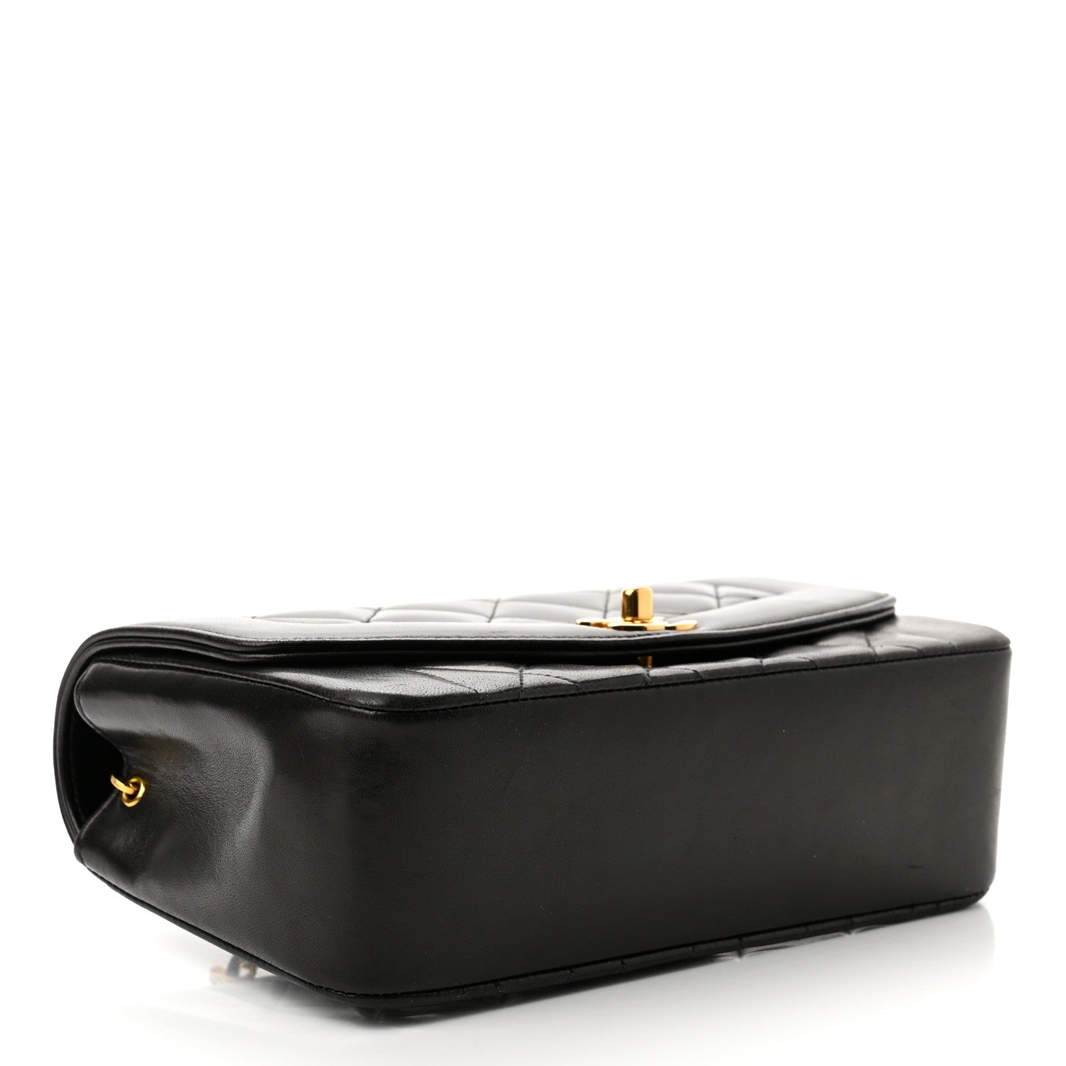 Chanel Lambskin Quilted Small Single Flap Black 3 of 10