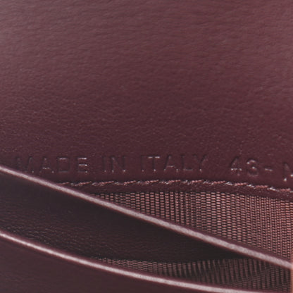 Christian Dior Oblique Saddle Card Holder Bordeaux 7 of 10