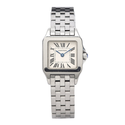 Cartier Stainless Steel 20mm Santos Demoiselle Quartz Watch 1 of 8