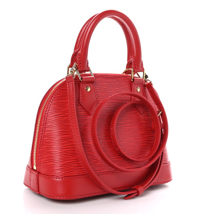 Louis Vuitton Epi Alma BB Coquelicot 3 of 8