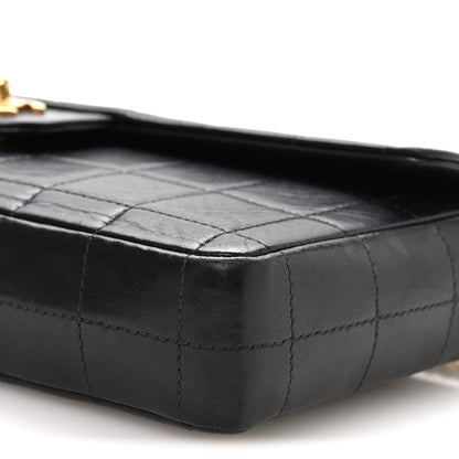 Chanel Lambskin East West Chocolate Bar Flap Black 11 of 11