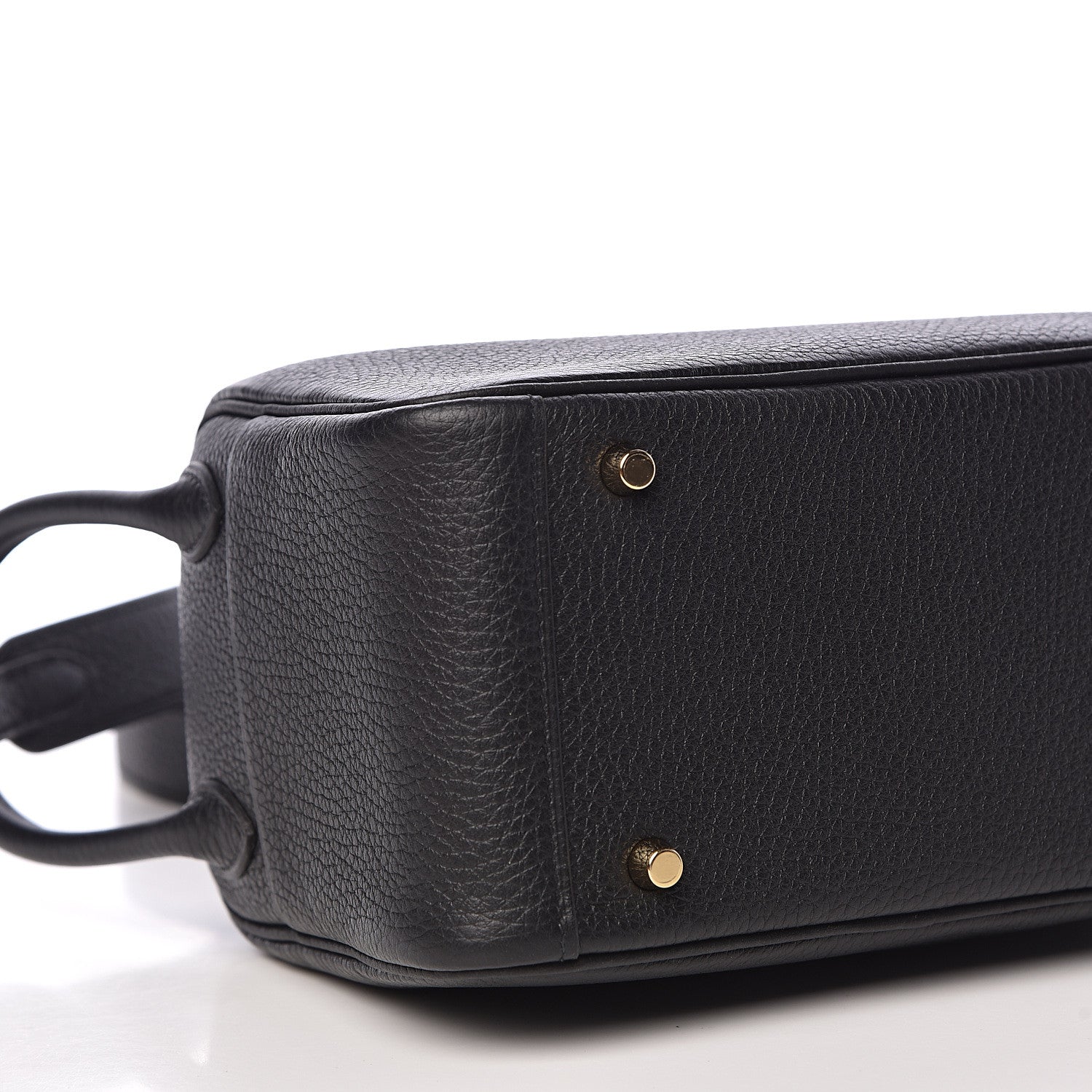 Hermes Taurillon Clemence Mini Lindy 20 Black 8 of 11