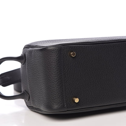 Hermes Taurillon Clemence Mini Lindy 20 Black 8 of 11
