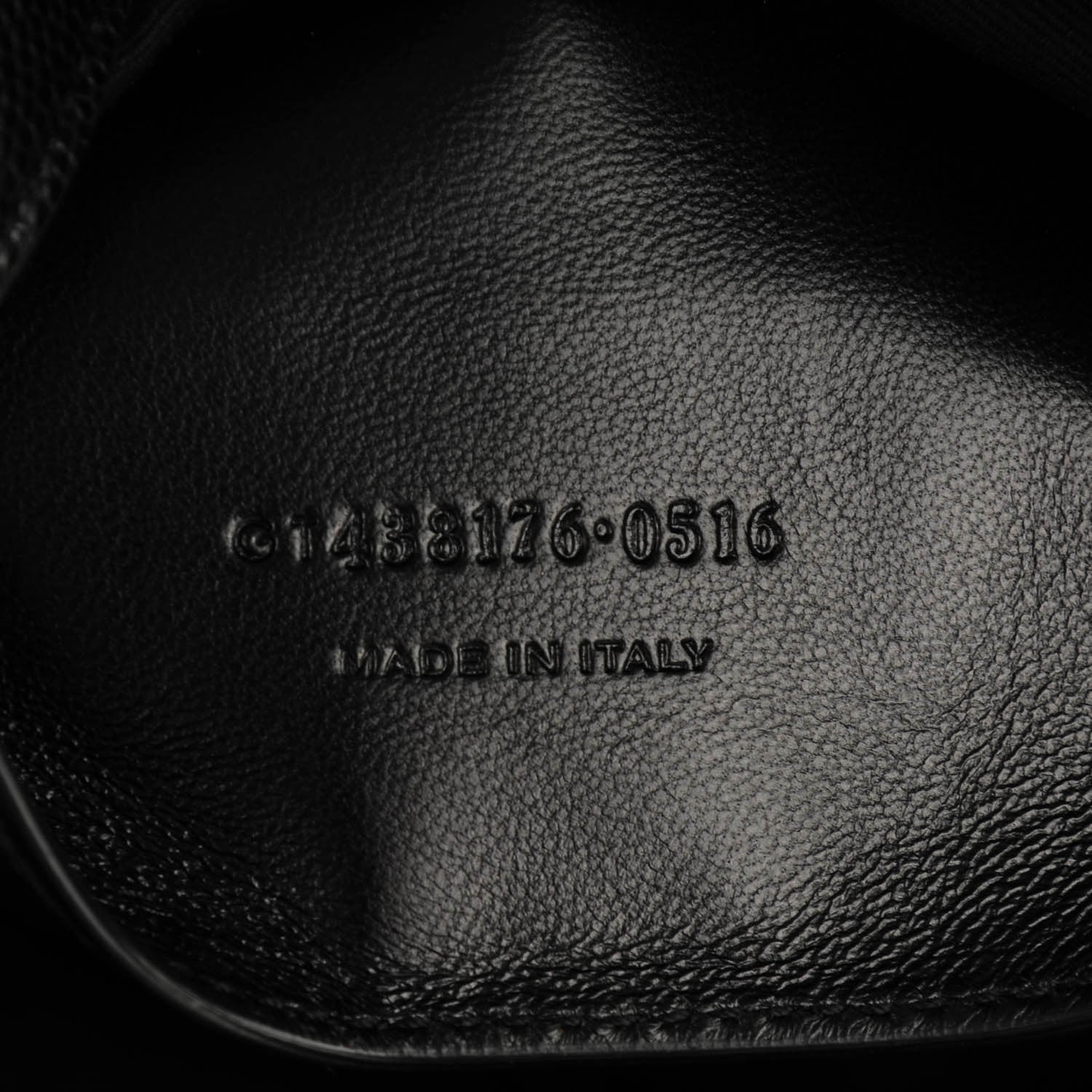 Saint Laurent Grain De Poudre Medium West Hollywood Monogram Fold-Over Black 7 of 7