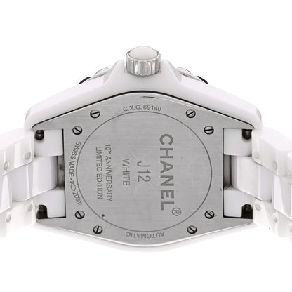 Chanel Stainless Steel Ceramic 38mm J12 Phantom Automatic Watch White 4 of 5